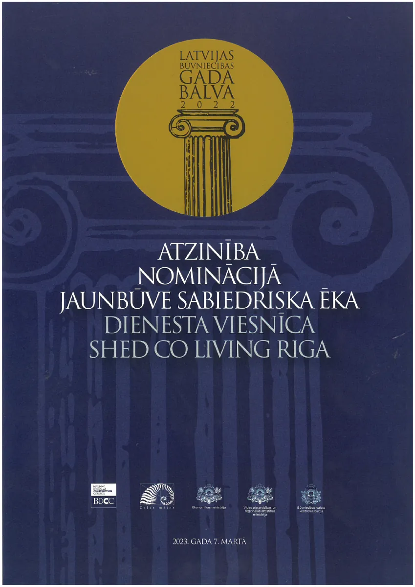 Latvijas Būvniecības gada balva 2022